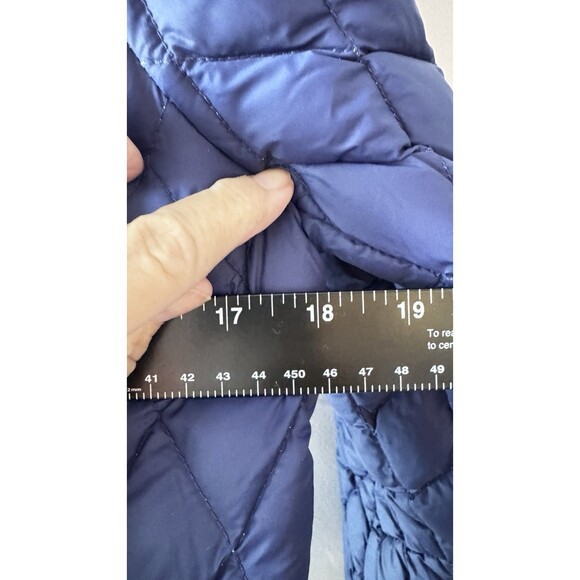 Michael Kors Womens Ultra Lightweight Down Filled Jacket Navy - Small - Picture 5 of 6